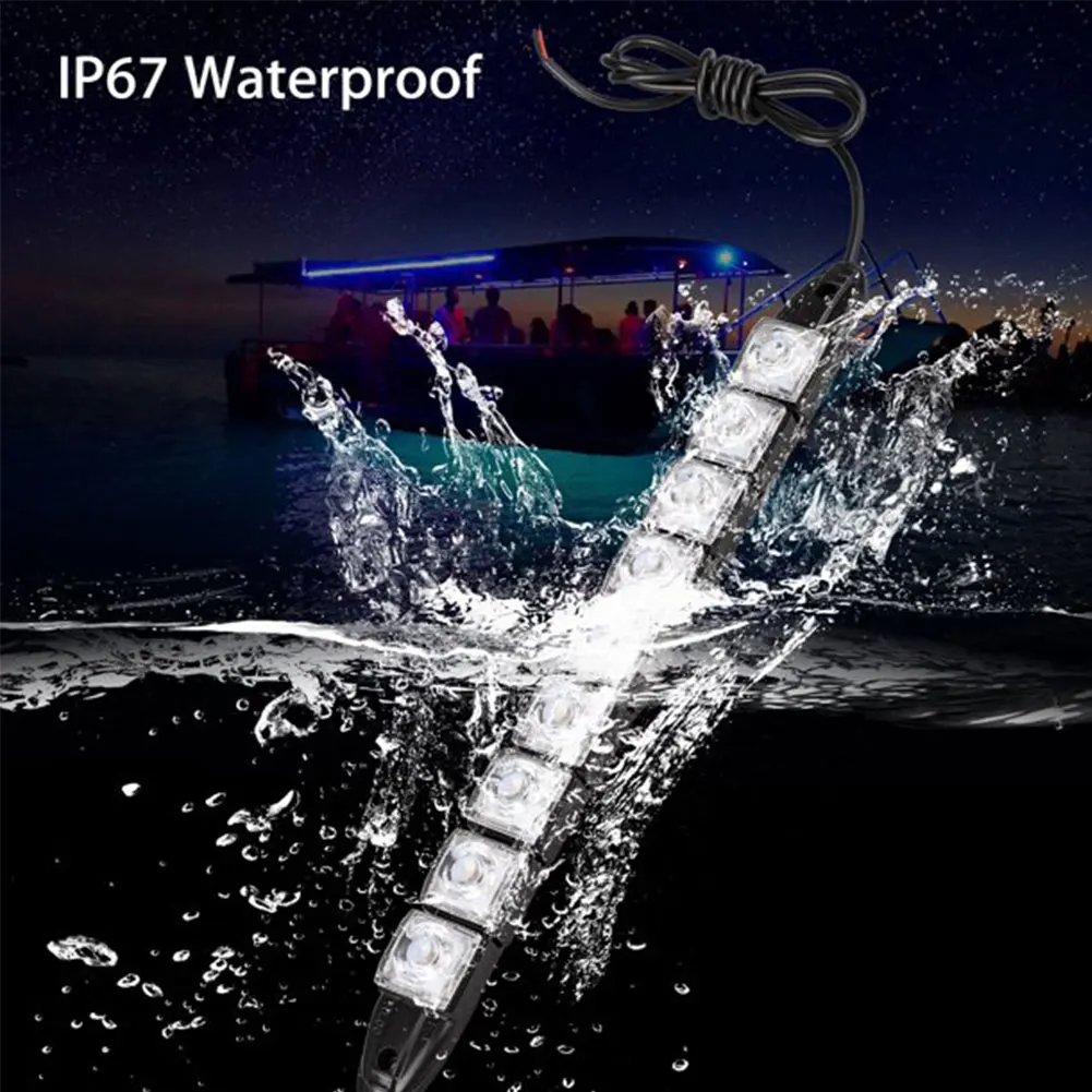 2Pcs 12V Daytime Light Kayak Vessel Flexible 9 LEDs Bow Strip Marine Boat Dinghy
2Pcs 12V Daytime Light Kayak Vessel Flexible 9 LEDs Bow Strip Marine Boat Dinghy