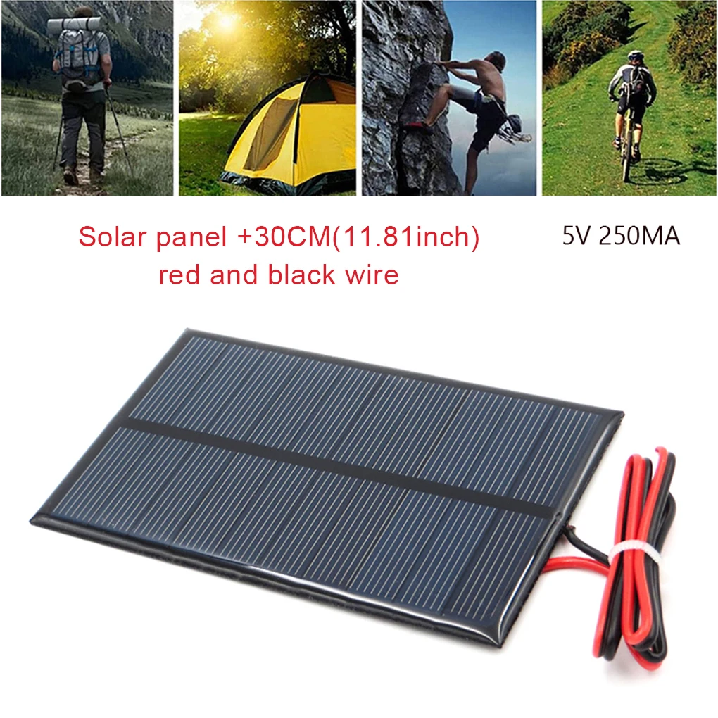 5V Solar Panel Power Bank USB Battery Charger Portable Charging Board Outdoor Camping Hiking Climbing Backpacking
5V Solar Panel Power Bank USB Battery Charger Portable Charging Board Outdoor Camping Hiking Climbing Backpacking