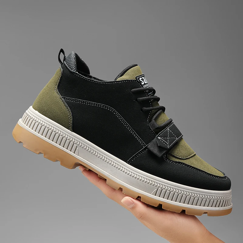 Men's Lightweight Comfortable Work Shoes Non-Slip Casual Sneakers for Outdoor Trailing Trekking Walking
Men's Lightweight Comfortable Work Shoes Non-Slip Casual Sneakers for Outdoor Trailing Trekking Walking