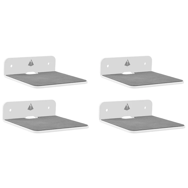 4Pack Wall Shelf Speaker Stand, Acrylic Wall Mount Display Shelf For Bluetooth Speaker, Webcam, Cell Phones,Toy-White
4Pack Wall Shelf Speaker Stand, Acrylic Wall Mount Display Shelf For Bluetooth Speaker, Webcam, Cell Phones,Toy-White
