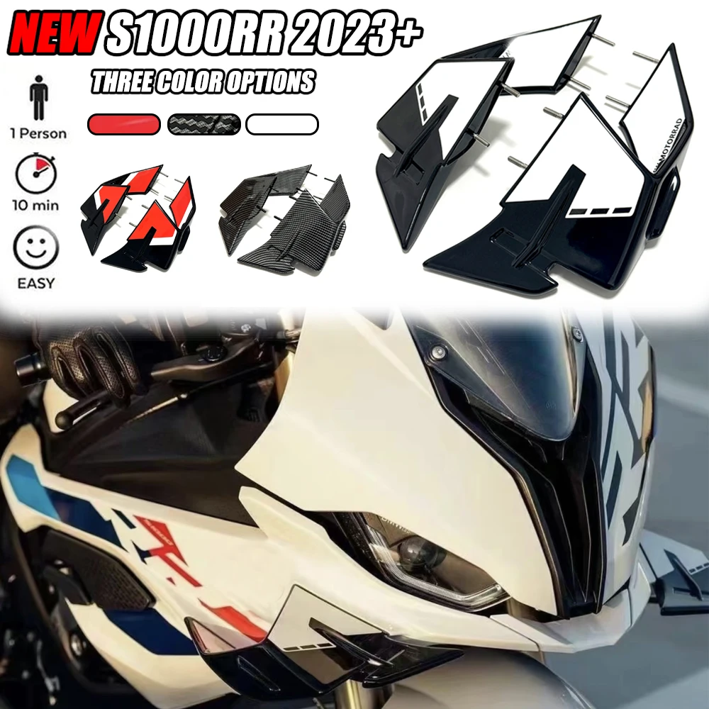 

New 2024 S1000RR WINGLETKIT For BMW S1000RR Fairing 2023 2024 Motorcycle Accessories Fixed Wing s1000rr Fixed Winglet