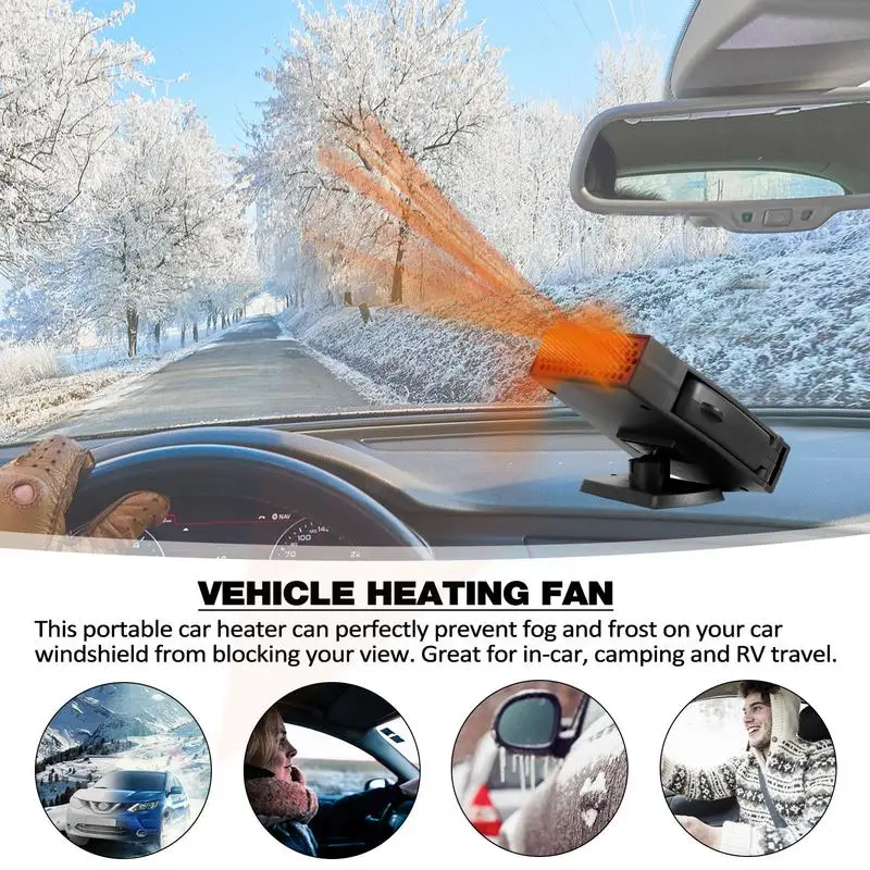 Automobile Windshield Heating Fan Portable Car Heater With 360 Degree Suction Bracket Automotive 24V Windshield Defroster
Automobile Windshield Heating Fan Portable Car Heater With 360 Degree Suction Bracket Automotive 24V Windshield Defroster