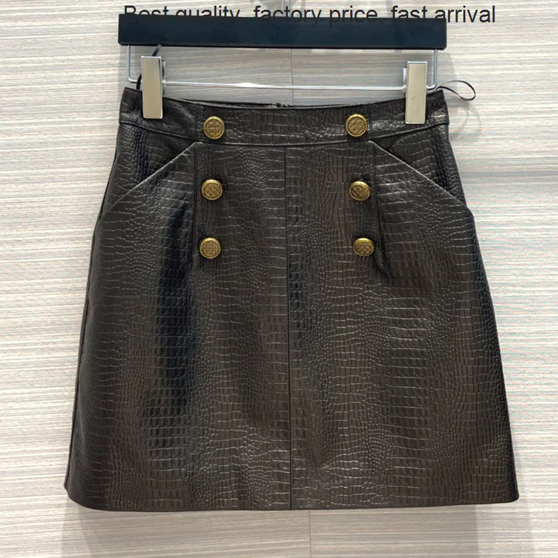 Женская двойная облегающая кожа, винтажная овечья кожа с крокодиловым узором, с высокой талией, золотистый цвет, размеры s 22
Женская двойная облегающая кожа, винтажная овечья кожа с крокодиловым узором, с высокой талией, золотистый цвет, размеры s 22