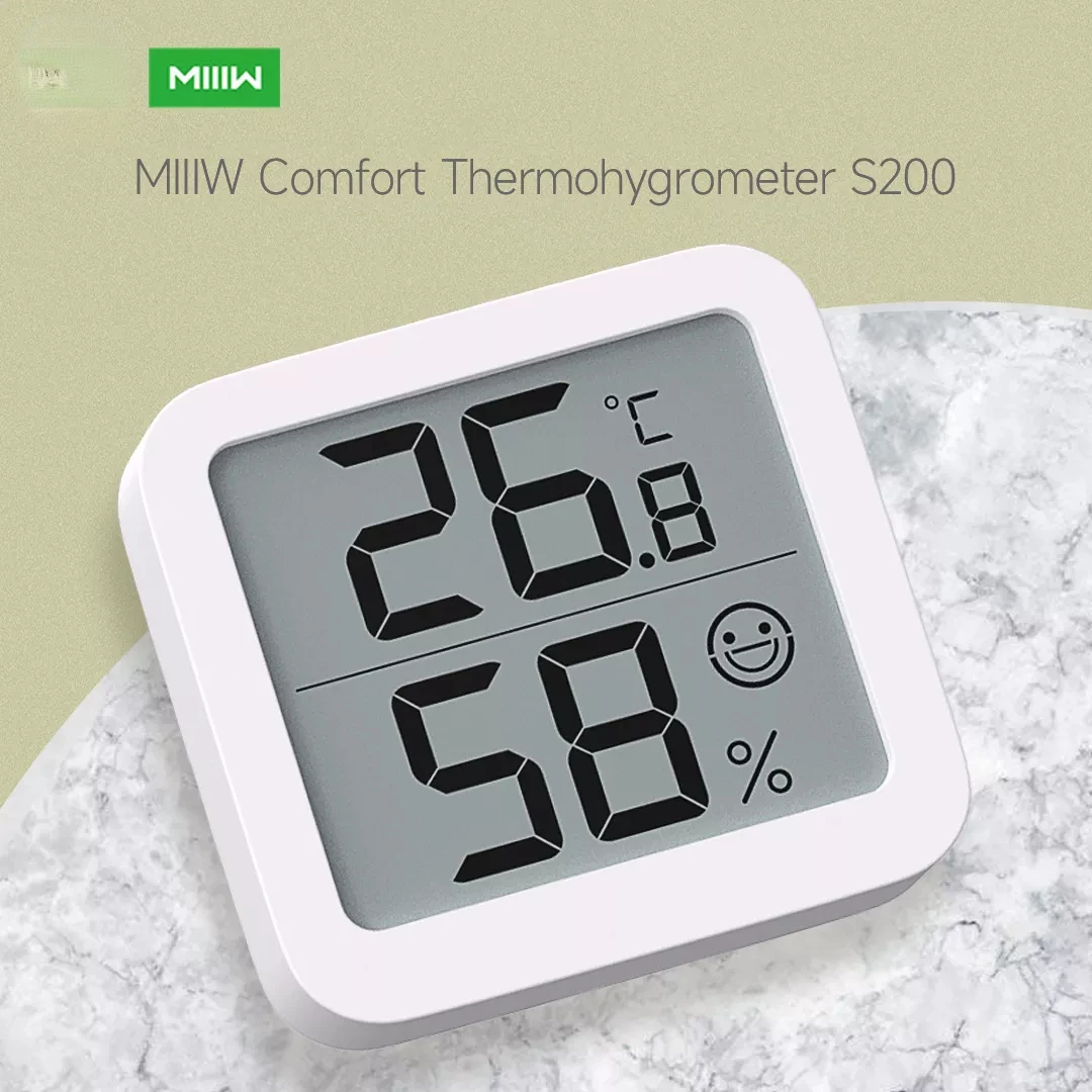 MIIIW Thermometer Wireless Smart Electric Digital Indoor Thermo-Hygrometer with Magnet,MIN/MAX Records for Room Climate Test
MIIIW Thermometer Wireless Smart Electric Digital Indoor Thermo-Hygrometer with Magnet,MIN/MAX Records for Room Climate Test