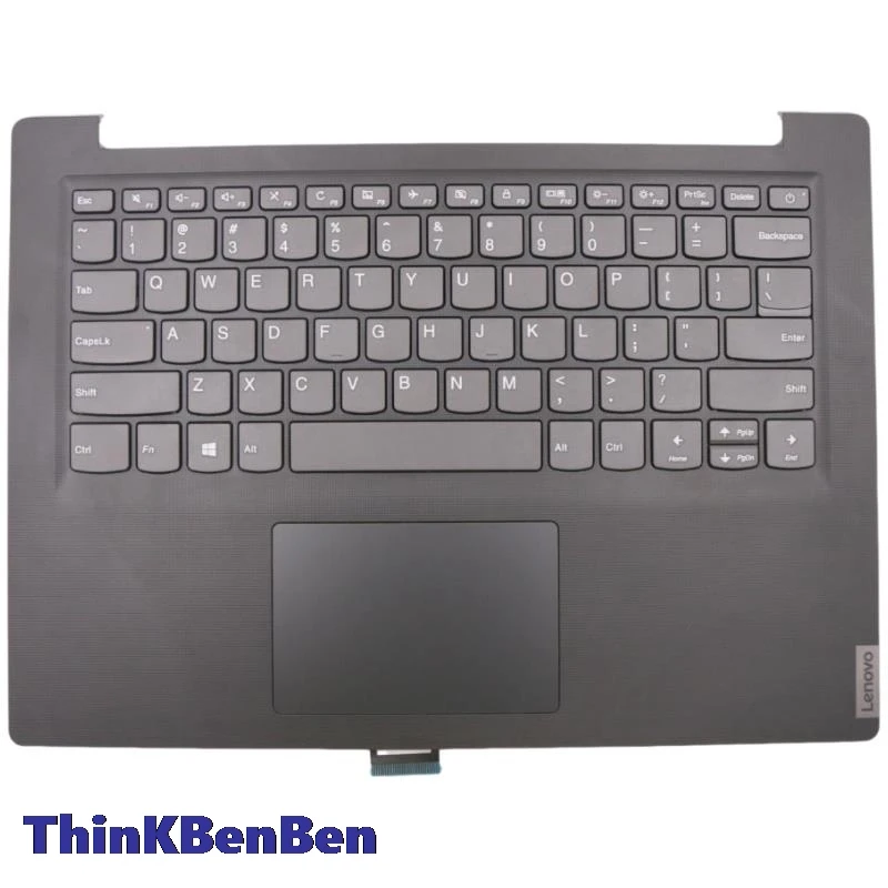 

US English Keyboard Black Upper Case Palmrest Shell Cover For Lenovo S145 14 AST 14IKB 14API 14IGM 14IWL 14IIL 5CB0S17035