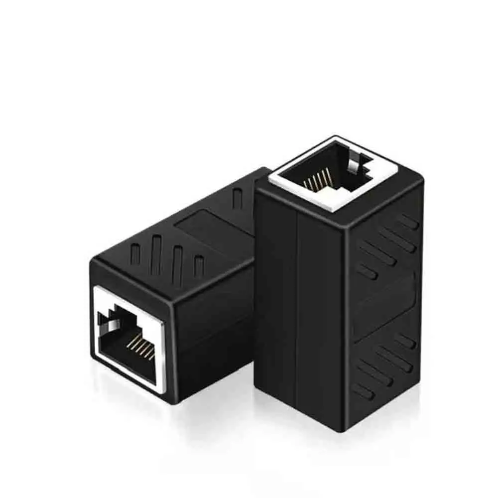 

Network Extender Rj45 Inline Coupler Female To Female Cat7 Cat6 Cat5e Ethernet Lan Network Cable Adapters Converter Connectors