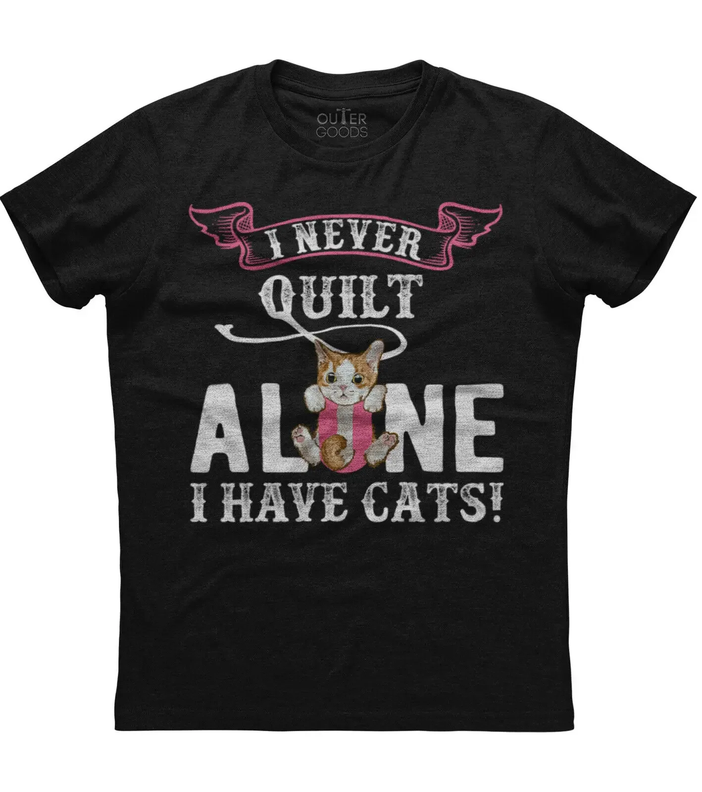 I Never Quilt Alone I Have Cats! Funny Cat Lovers Phrase T-Shirt. Summer Cotton O-Neck Short Sleeve Mens T Shirt New S-3XL
I Never Quilt Alone I Have Cats! Funny Cat Lovers Phrase T-Shirt. Summer Cotton O-Neck Short Sleeve Mens T Shirt New S-3XL