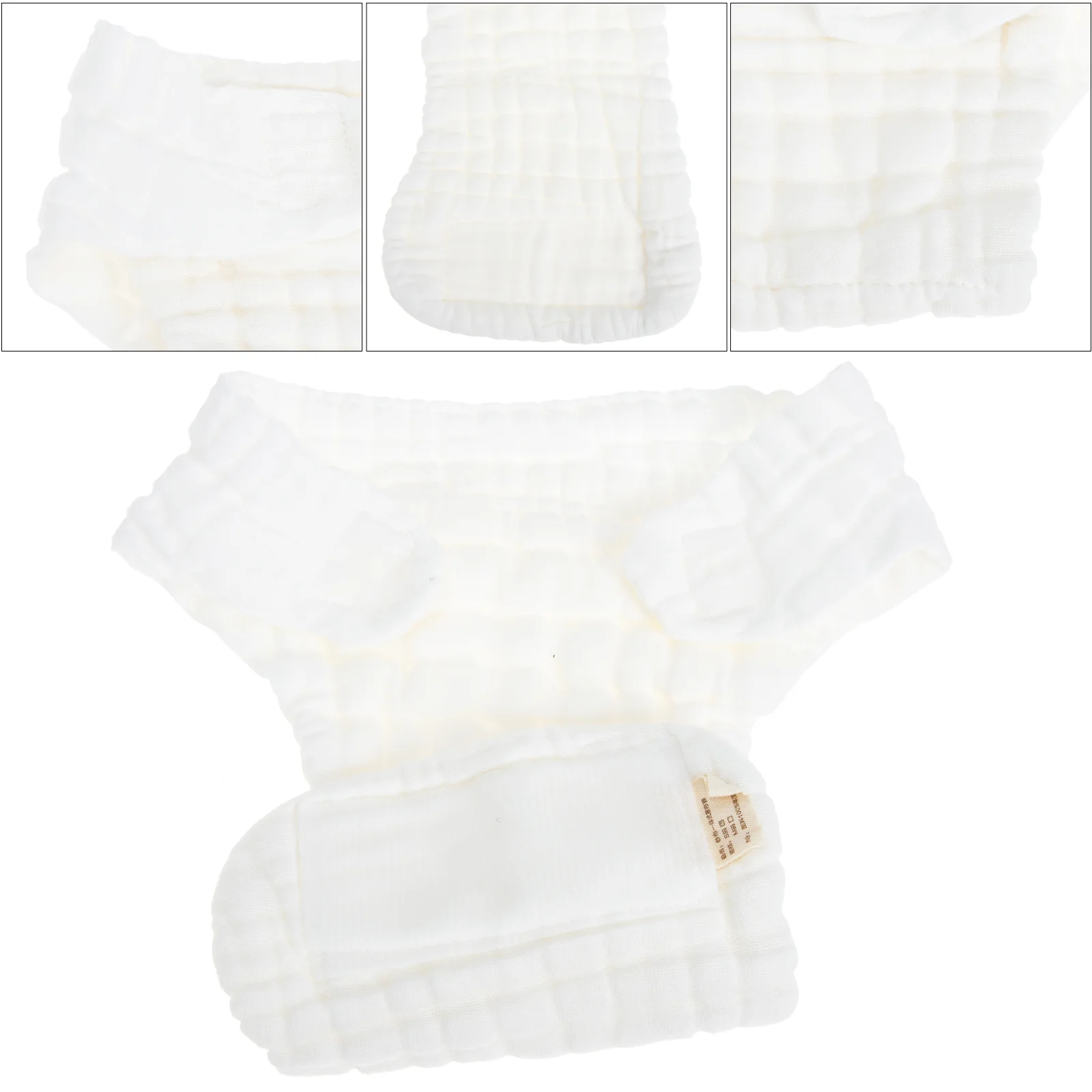 

5 Pcs Diaper Cloth Diapers for Babies Mustard Seeds Newborn Pure Cotton Baby Washable