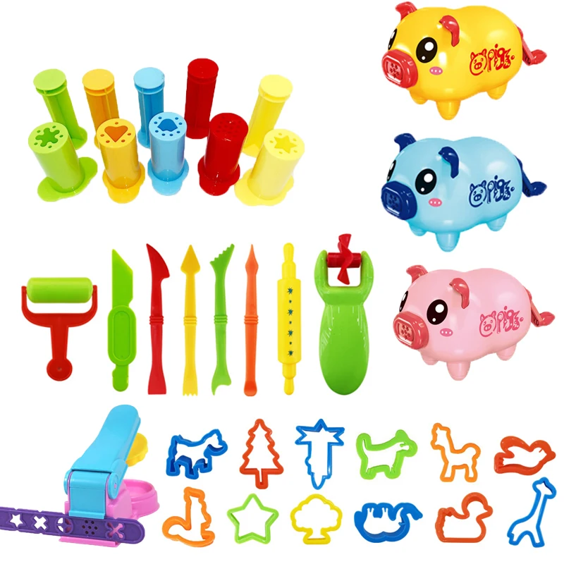 26 Piece Set DIY Plasticine Mold Modeling Clay Accessories Play Dough Tool Kit Plastic Set Knife Mold Kids Educational Toys Gift
26 Piece Set DIY Plasticine Mold Modeling Clay Accessories Play Dough Tool Kit Plastic Set Knife Mold Kids Educational Toys Gift