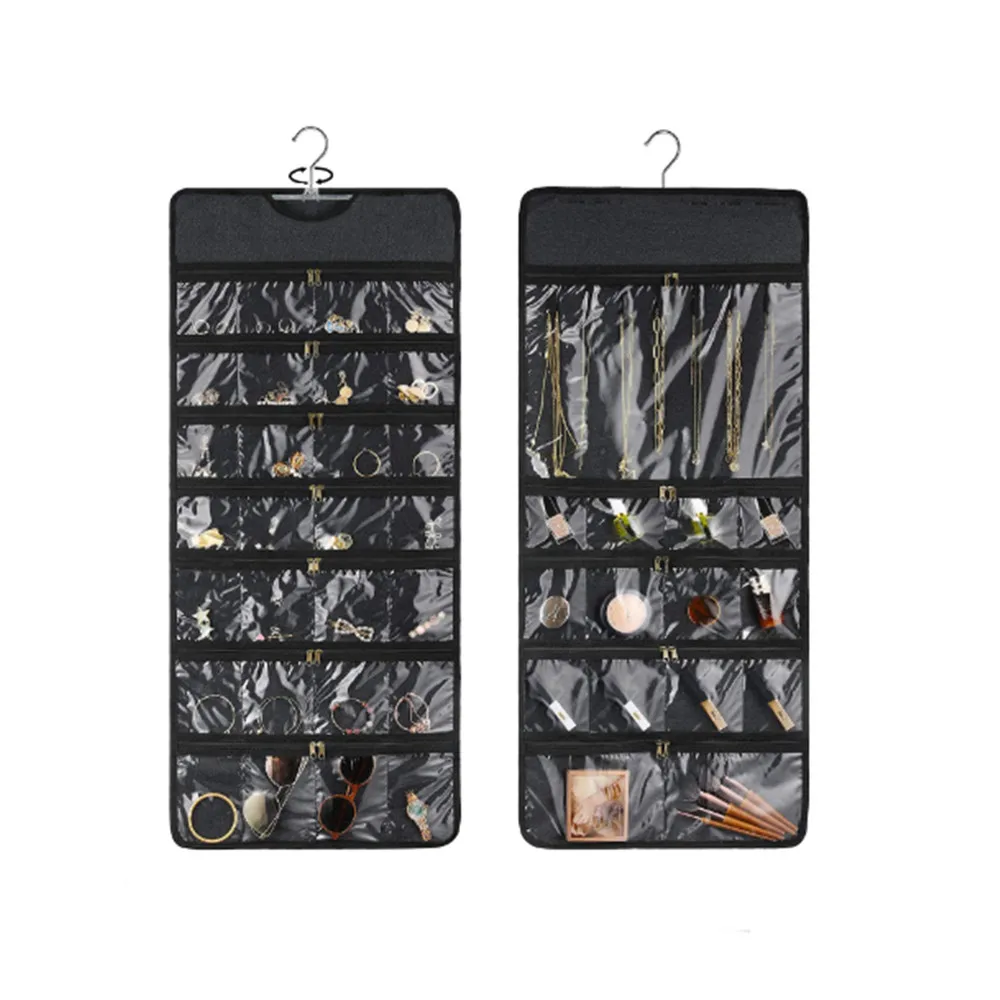 42 Pocket Dual-sided Jewelry Hanging Storage Organizer Holder Earring Bag Pouch Display Transparent Dustproof Storage Bag
42 Pocket Dual-sided Jewelry Hanging Storage Organizer Holder Earring Bag Pouch Display Transparent Dustproof Storage Bag