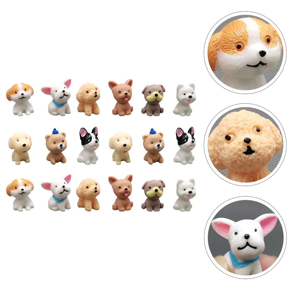 18 Pcs Artificial Dog Mini Animals Figures Miniature Adornment Puppy Figurines Party Favors Cognition Models
18 Pcs Artificial Dog Mini Animals Figures Miniature Adornment Puppy Figurines Party Favors Cognition Models