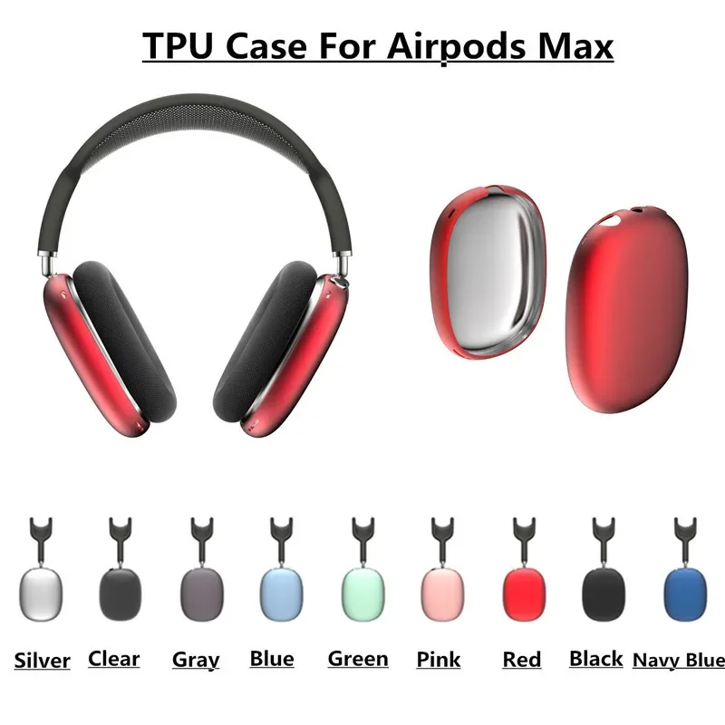 2pcs/set Anti-Scratch Transparent Cover for AirPods Max TPU Wireless Shockproof Headphones Case Protective Sleeve Protector 2024
2pcs/set Anti-Scratch Transparent Cover for AirPods Max TPU Wireless Shockproof Headphones Case Protective Sleeve Protector 2024