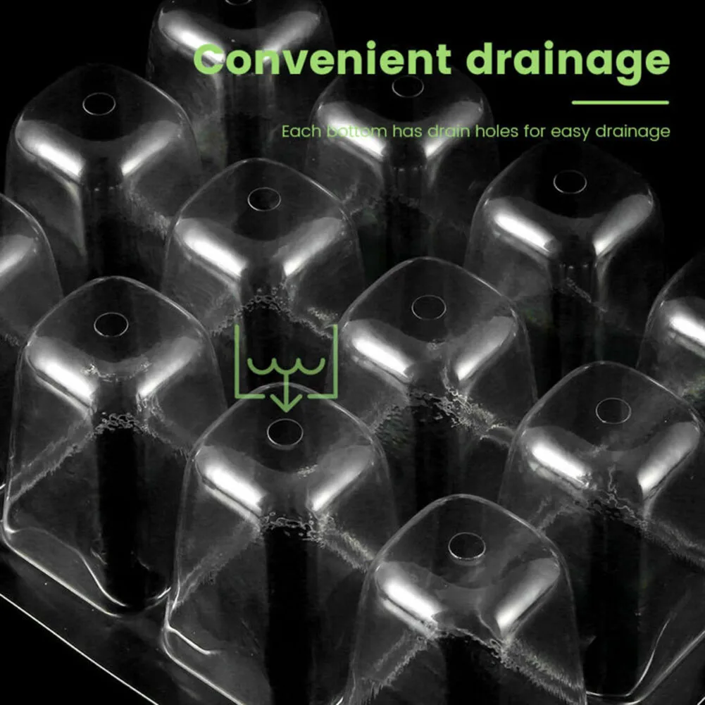 4x Mini Greenhouse 12 Compartments - Indoor Greenhouse Propagation Greenhouse Green Plant Water Culture Automatic Water
4x Mini Greenhouse 12 Compartments - Indoor Greenhouse Propagation Greenhouse Green Plant Water Culture Automatic Water