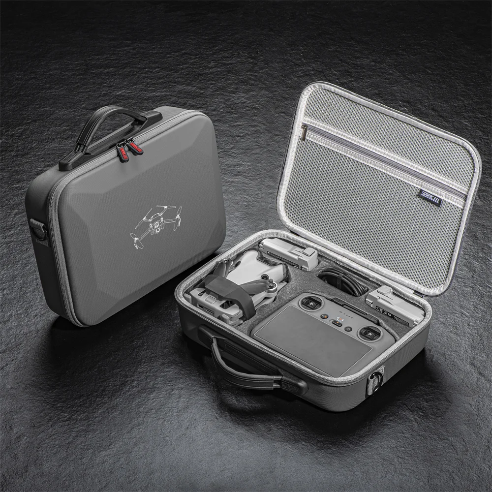 For DJI Mini 4 Pro Portable Bag Crossbody Strap Handheld Drone Camera Storage Durable Carrying Case Accessories RC2/RC-N2 Remote
For DJI Mini 4 Pro Portable Bag Crossbody Strap Handheld Drone Camera Storage Durable Carrying Case Accessories RC2/RC-N2 Remote