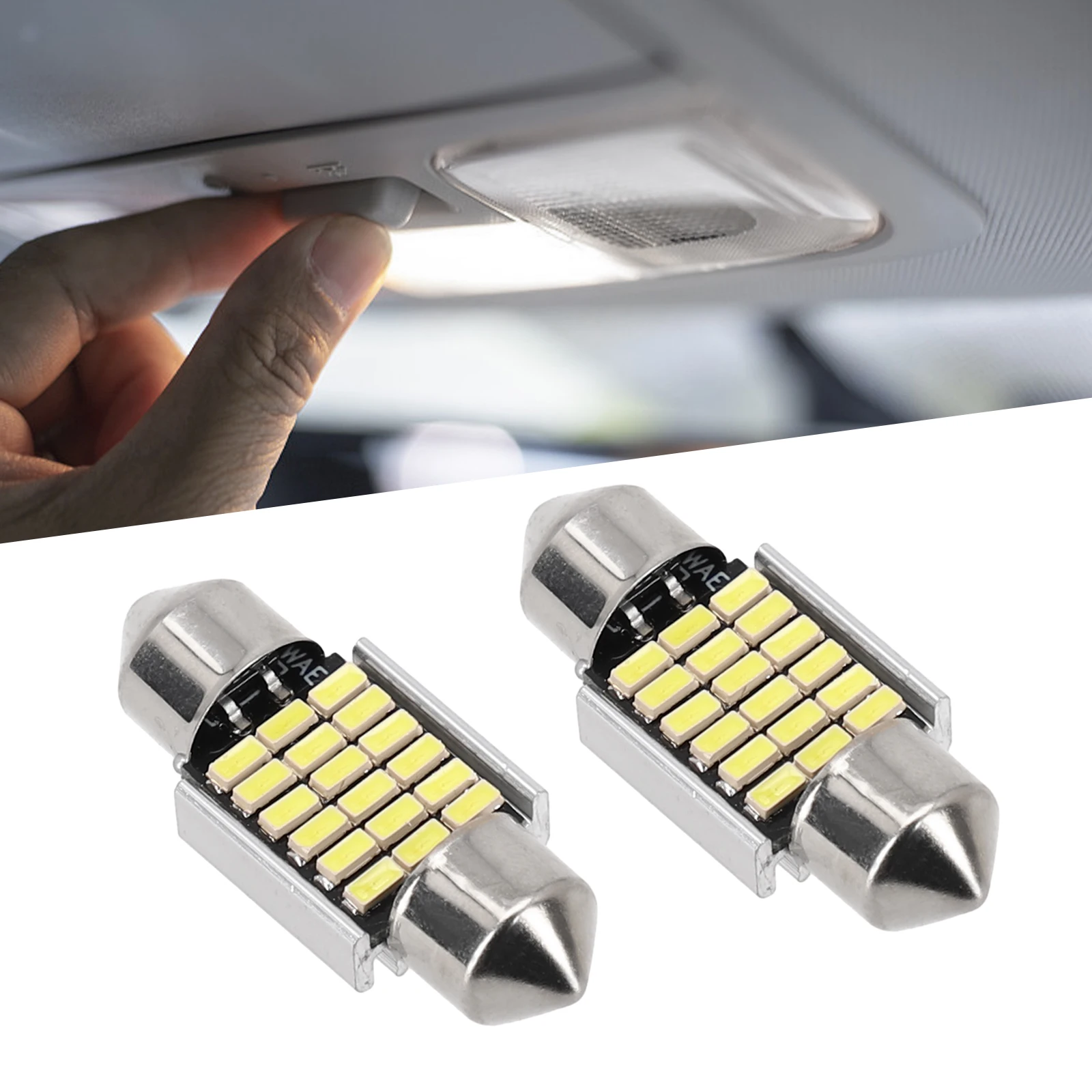 31MM Festoon Light LED Reading Light License Plate Lights White Light Car LED Reading Light Car LIGHT 12V 12V DC
31MM Festoon Light LED Reading Light License Plate Lights White Light Car LED Reading Light Car LIGHT 12V 12V DC