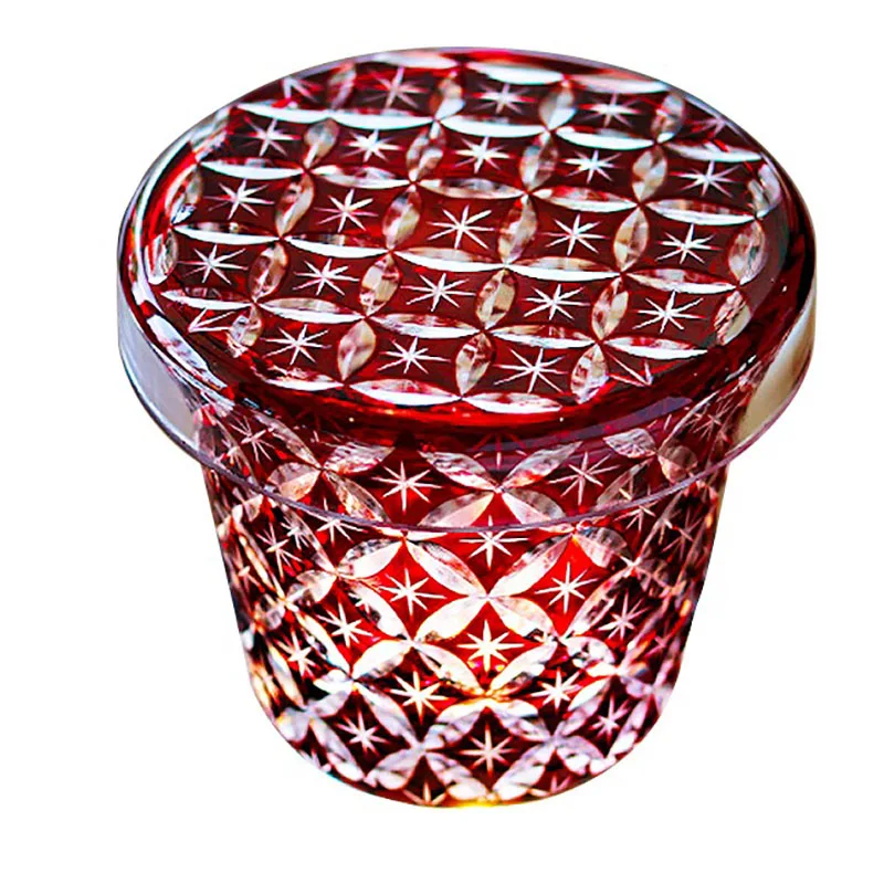 Japanese-style Edo Kiriko Glass Cup Coffee Mug Whiskey Glass Vintage Vodka Glassese Luxury High-end Hotel Bar Utensils Gift Box
Japanese-style Edo Kiriko Glass Cup Coffee Mug Whiskey Glass Vintage Vodka Glassese Luxury High-end Hotel Bar Utensils Gift Box