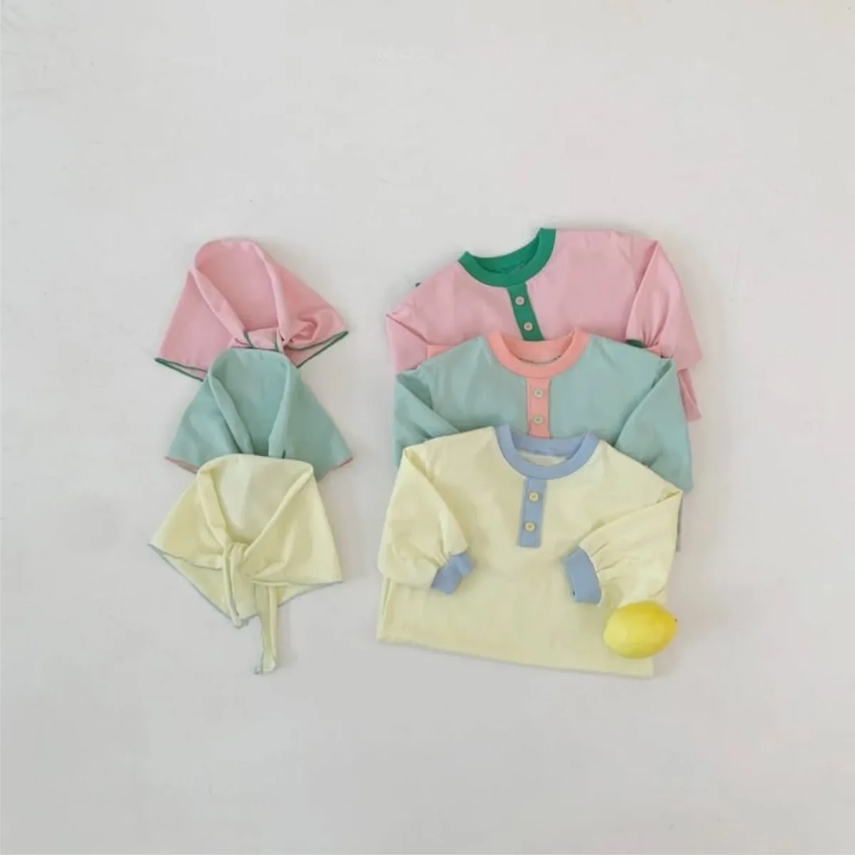 2025 Autumn New Baby Long Sleeve Romper + Shawl Cotton Infant Boy Girl Solid Casual Jumpsuit Newborn Toddler Clothes 0-24M 9 Sfbd1b9faa5f94adea132faec560fa923Z