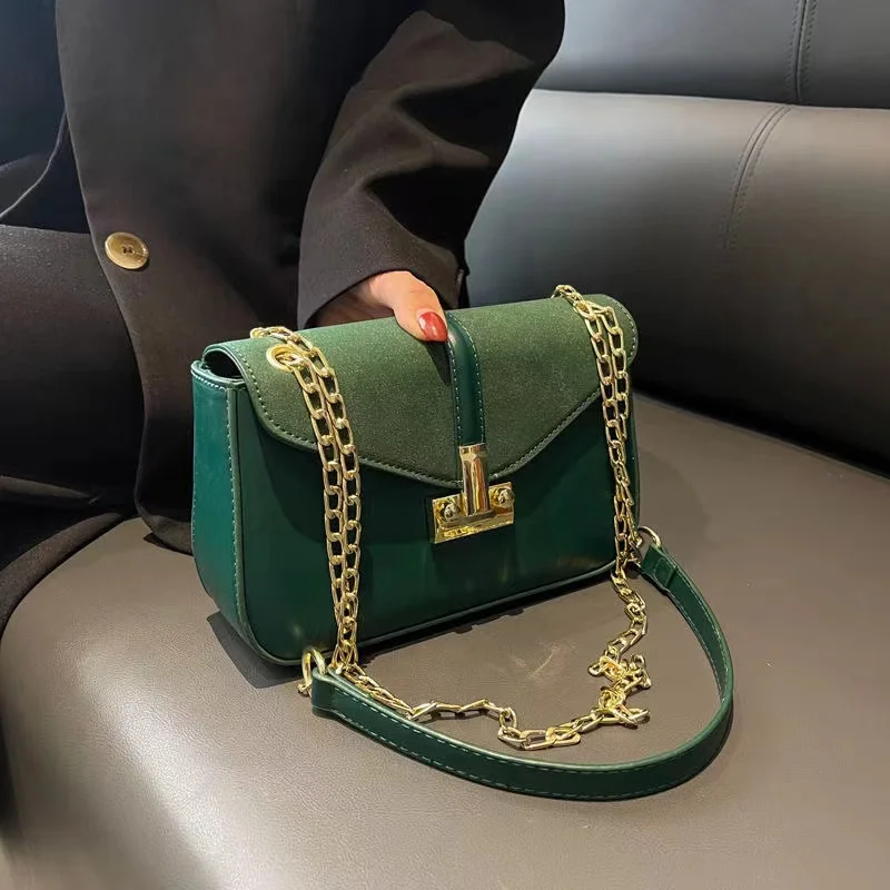 Ladies Chain Handbag All-match Vintage Shoulder Bag PU Leather Tote Bags Crossbody Bag for Women Messenger Bag Bolsos Para Mujer
Ladies Chain Handbag All-match Vintage Shoulder Bag PU Leather Tote Bags Crossbody Bag for Women Messenger Bag Bolsos Para Mujer