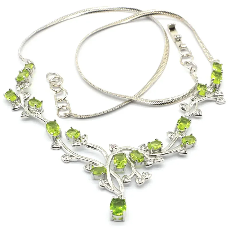 

21g 925 SOLID STERLING SILVER Customized necklace Fire Rainbow Mystic Topaz Rhodolite Aquamarine Emerald Peridot CZ 18.5inch
