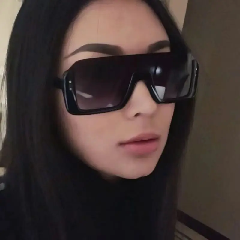 New Trimmed Fashion Glasses for Women Versatile One Piece Windshields and Sunglasses for Men Large Frame Sunglasses
New Trimmed Fashion Glasses for Women Versatile One Piece Windshields and Sunglasses for Men Large Frame Sunglasses