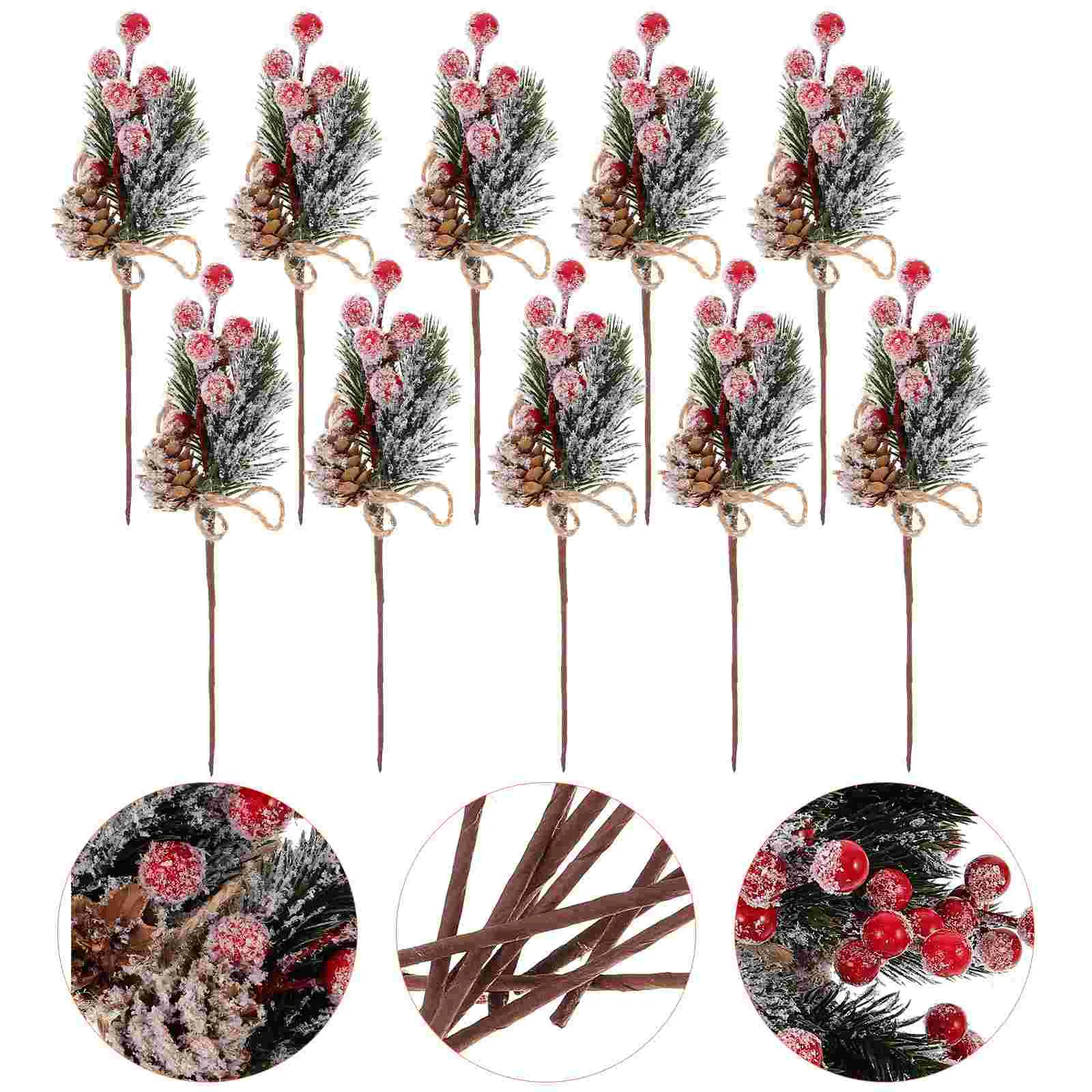 Artificial Pine Needles Garland Red Berry Pine Pick Branches For Christmas Flower Arrangement Wreaths Decorations
Artificial Pine Needles Garland Red Berry Pine Pick Branches For Christmas Flower Arrangement Wreaths Decorations
