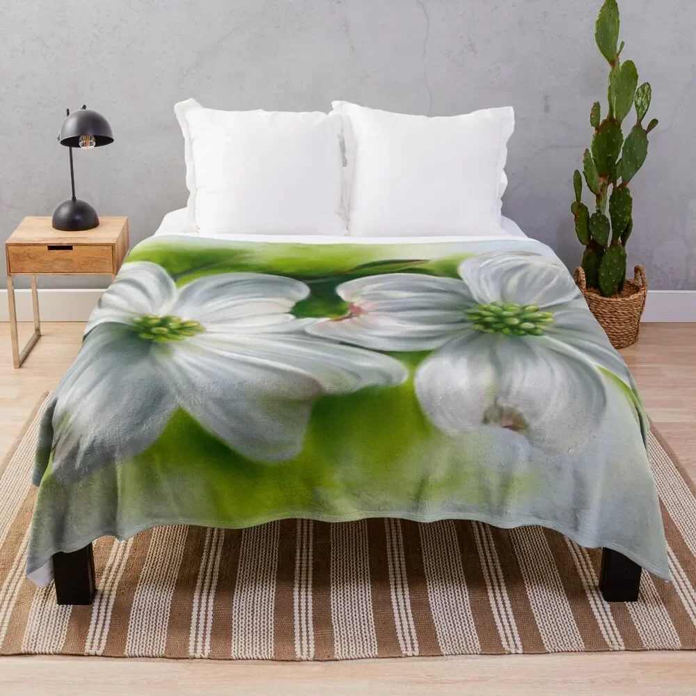 White Dogwood Pair in Spring Throw Blanket Luxury St Heavy Extra Large Throw Blankets 
White Dogwood Pair in Spring Throw Blanket Luxury St Heavy Extra Large Throw Blankets