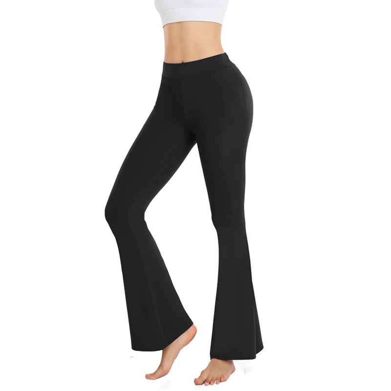 

Women Curve Yoga Pants Sports Fitness Flared Pants Mermaid Leg Fit Supermodel Long High Waist Elastic Slim Dance Leggings Slim