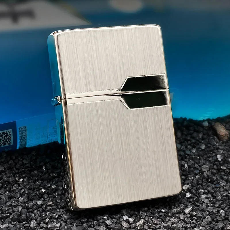 Creative and Personalized Windproof Open Flame Kerosene Lighter Metal Grinding Wheel Small Gift for Boyfriend
Creative and Personalized Windproof Open Flame Kerosene Lighter Metal Grinding Wheel Small Gift for Boyfriend