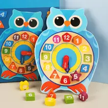 Digit Clock Toy Smooth Early Learning Fine Workmanship Lovely Animal Shape Clock Toy Wooden Clock for Children
Digit Clock Toy Smooth Early Learning Fine Workmanship Lovely Animal Shape Clock Toy Wooden Clock for Children