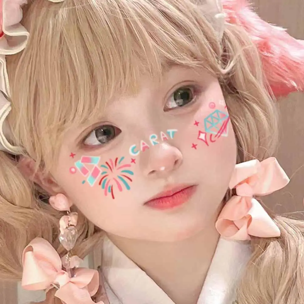 Tattoo Stickers Face New Year Makeup Disposable Cute Tattoo Stickers Love Sweet Chinese Makeup Decorative Stickers
Tattoo Stickers Face New Year Makeup Disposable Cute Tattoo Stickers Love Sweet Chinese Makeup Decorative Stickers