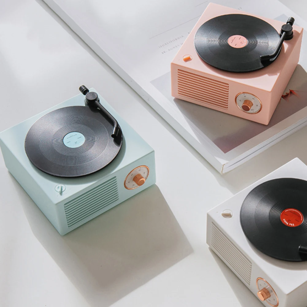Portable Turntable Speaker USB Bluetooth-compatible V5.0 Vinyl Record Player Stereo Vintage Portable Speaker Record Speaker
Portable Turntable Speaker USB Bluetooth-compatible V5.0 Vinyl Record Player Stereo Vintage Portable Speaker Record Speaker