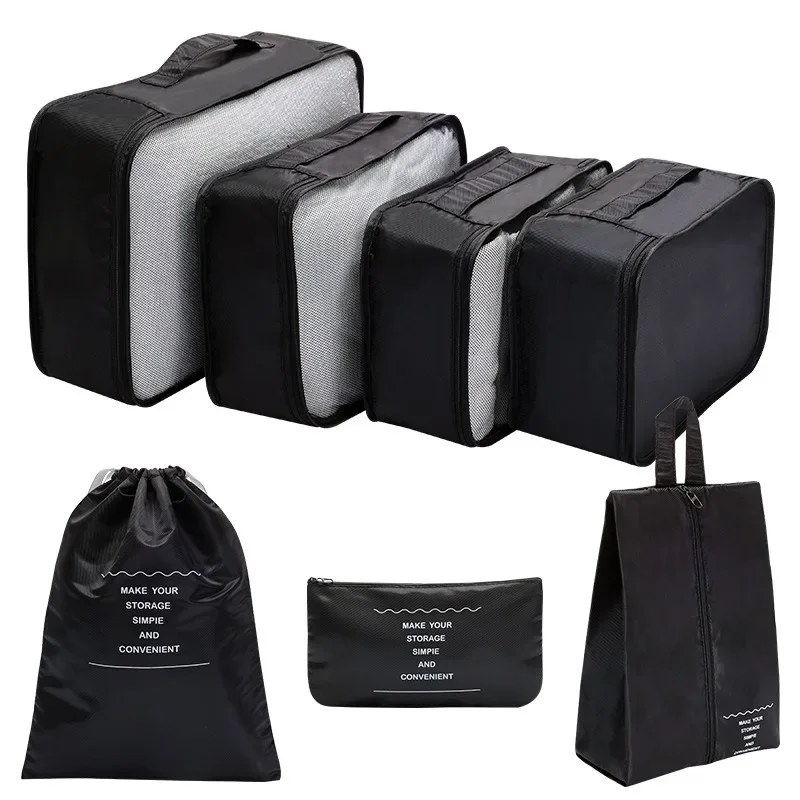 Premium Travel Seven-piece Storage Set Bag Clothing Underwear Desktop Toiletry Storage Bag
Premium Travel Seven-piece Storage Set Bag Clothing Underwear Desktop Toiletry Storage Bag