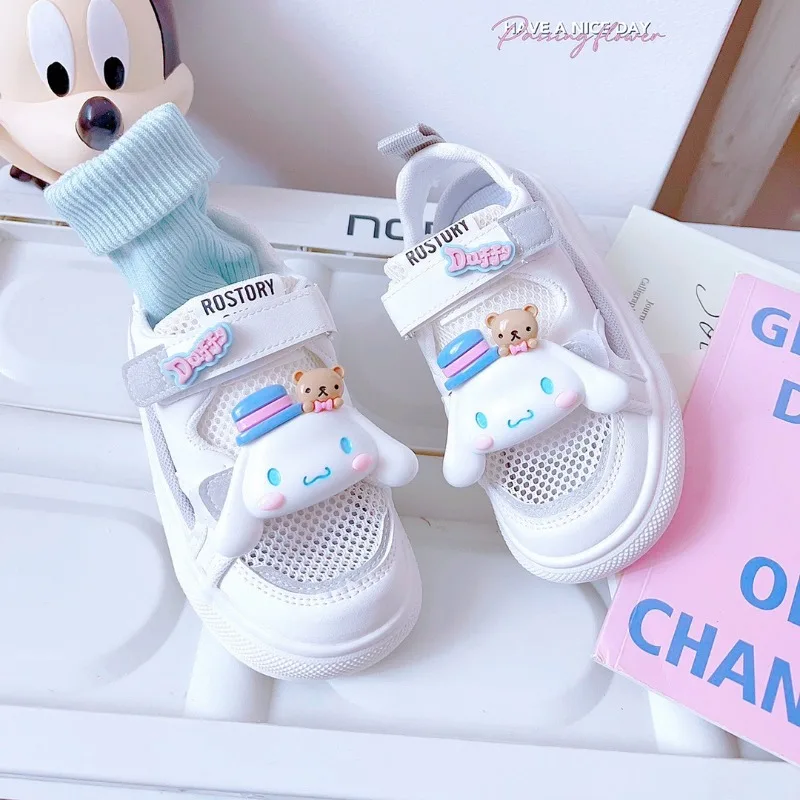 Sanio Hello Kitty Kuromi My Melody Cinnamoroll Children Shoes Cartoon Spring Summer 2023 Kids Girls Beach Shoes Sports Sandals
Sanio Hello Kitty Kuromi My Melody Cinnamoroll Children Shoes Cartoon Spring Summer 2023 Kids Girls Beach Shoes Sports Sandals
