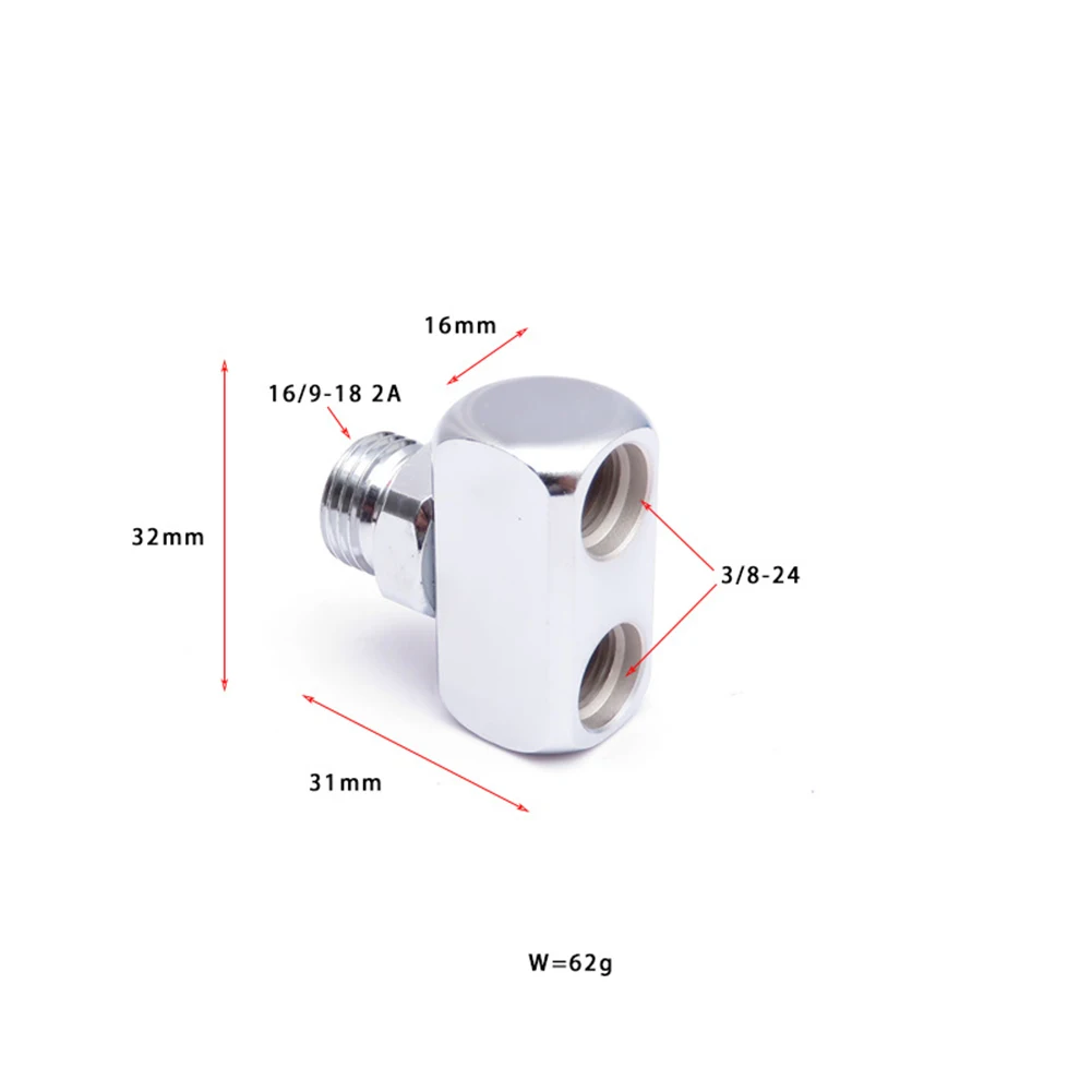Hose Adapter Thread Adapter Low Pressure Regulator Silver Hose LP Hose Splitte 9/16\" To 3/8\" Brass Chrome Plated
Hose Adapter Thread Adapter Low Pressure Regulator Silver Hose LP Hose Splitte 9/16\" To 3/8\" Brass Chrome Plated