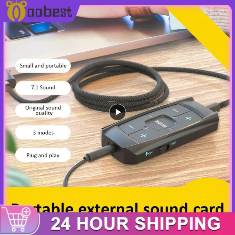 Звуковая карта USB, изысканный совместимый гибкий штекер и адаптер для наушников, черные компьютерные аксессуары
Звуковая карта USB, изысканный совместимый гибкий штекер и адаптер для наушников, черные компьютерные аксессуары