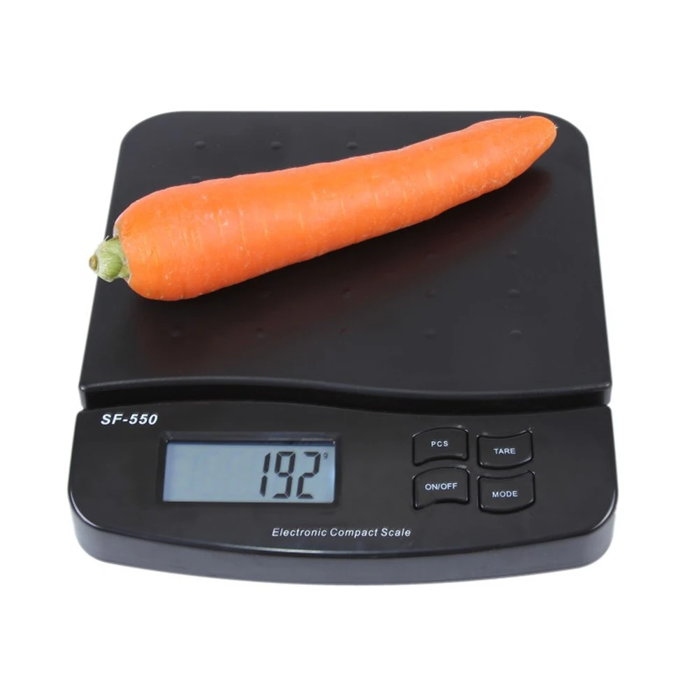 SF550 Kitchen Digital Scale Electronic Scales Battery Operated 25kg/1g Food Scale with Counting Function 0.1g Kitchen LED Scale
SF550 Kitchen Digital Scale Electronic Scales Battery Operated 25kg/1g Food Scale with Counting Function 0.1g Kitchen LED Scale