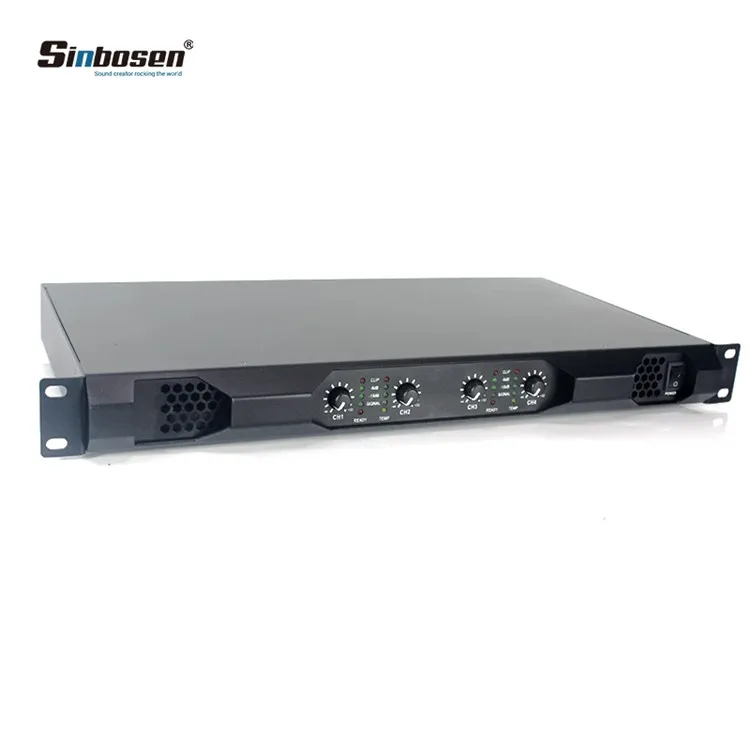 Sinbosen K4-450 class d 4 channel digital amplifier 500 watt am module home theater amplifier
Sinbosen K4-450 class d 4 channel digital amplifier 500 watt am module home theater amplifier