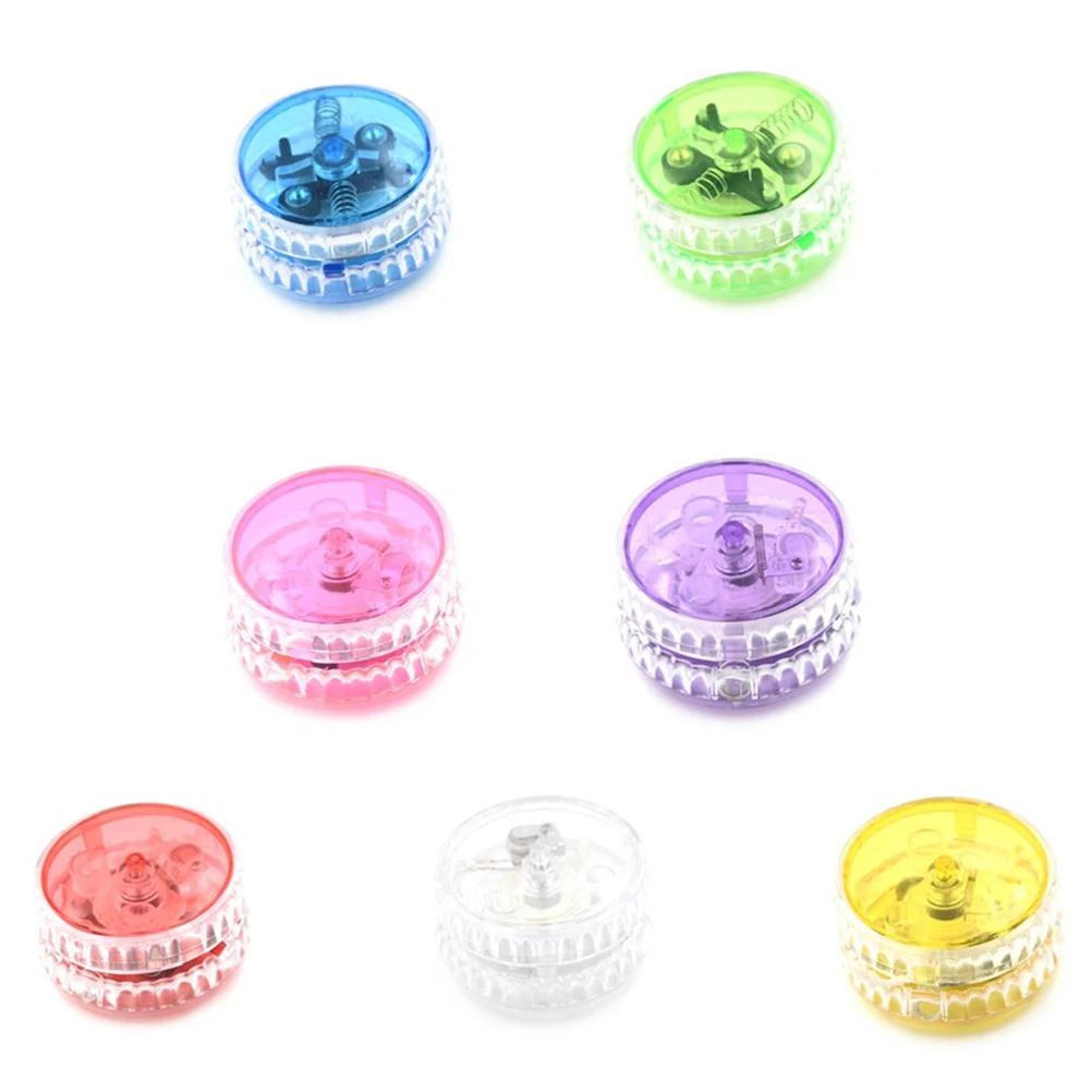 1PCS Professional LED Flashing Child Clutch Mechanism Yo-Yo Toys Luminous Yoyo Ball Party Entertainment Gifts 7 Colors For Kid
1PCS Professional LED Flashing Child Clutch Mechanism Yo-Yo Toys Luminous Yoyo Ball Party Entertainment Gifts 7 Colors For Kid