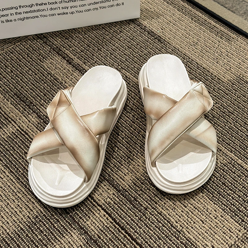 2023 Summer New Platform Women Sandals Fashion Open Toe Thick Sole Flats Shoes Ladies Elegant Gladiator Sandalias
2023 Summer New Platform Women Sandals Fashion Open Toe Thick Sole Flats Shoes Ladies Elegant Gladiator Sandalias