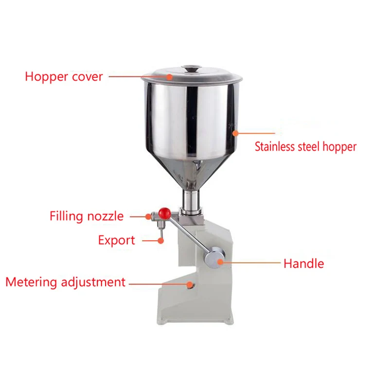 Paste Filling Machine Pneumatic Chili Sauce Filler Sauce Quantitative Packaging Machinery Slurry Mixing Equipment
Paste Filling Machine Pneumatic Chili Sauce Filler Sauce Quantitative Packaging Machinery Slurry Mixing Equipment