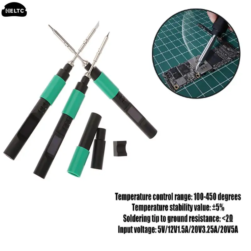 PTS200 Smart Soldering Iron 100W Max ESP32-S2 PD3.0 Open Source Compatible With TS100 TS101/Pine64 Pinecil V2 V3/soldering Iron
PTS200 Smart Soldering Iron 100W Max ESP32-S2 PD3.0 Open Source Compatible With TS100 TS101/Pine64 Pinecil V2 V3/soldering Iron