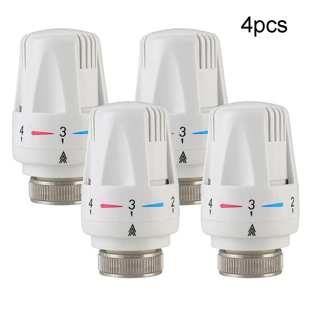 4Pcs Thermostatic Head M30x1.5 Radiator Zero Valve Heating Anti-Freeze Protection Radiator Valve Floor Heating Systems Parts
4Pcs Thermostatic Head M30x1.5 Radiator Zero Valve Heating Anti-Freeze Protection Radiator Valve Floor Heating Systems Parts