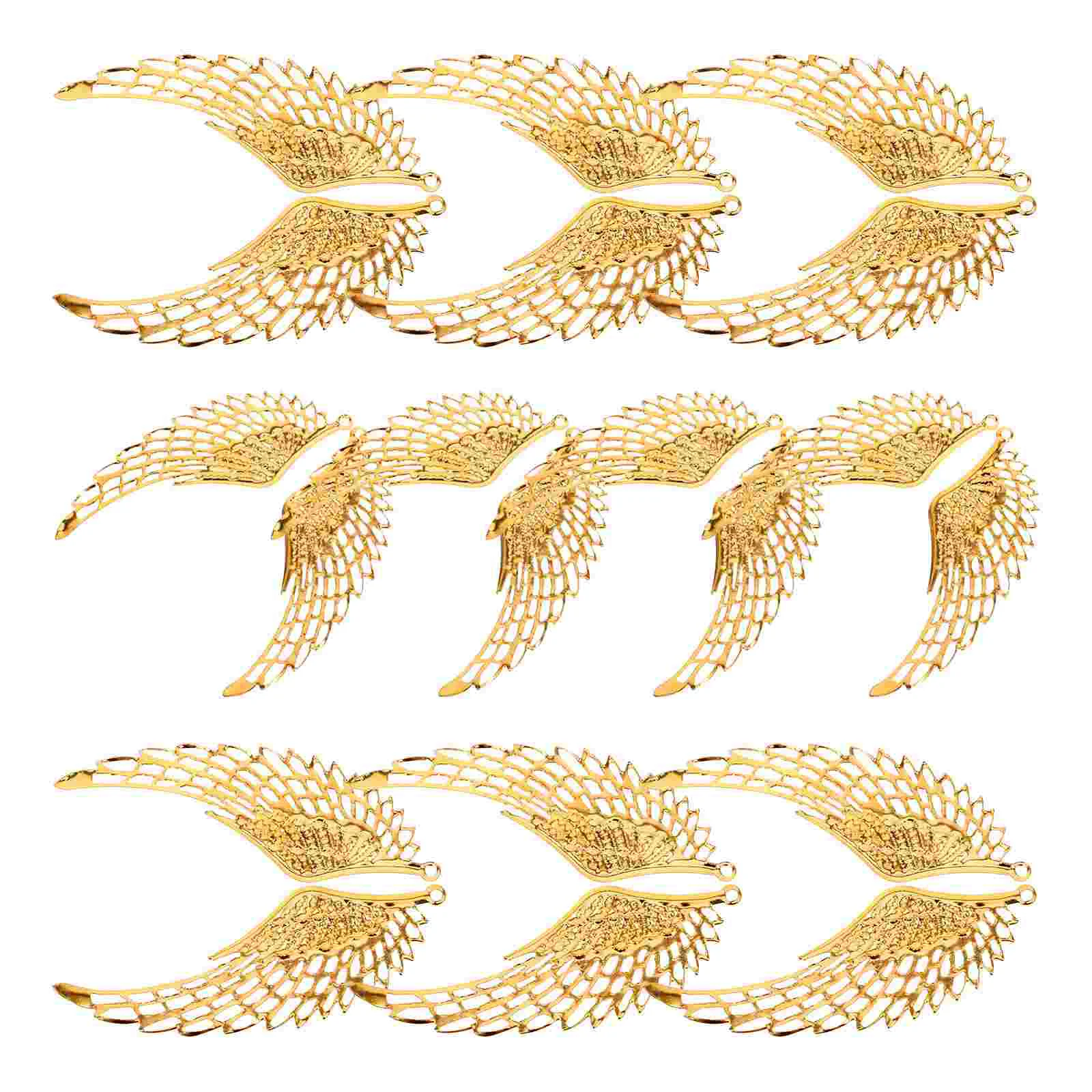 10 Pairs Wings Pendant Shape Charm Jewelry Findings Necklaces DIY Dangle Earrings Angel for Crafts Charms Friendship
10 Pairs Wings Pendant Shape Charm Jewelry Findings Necklaces DIY Dangle Earrings Angel for Crafts Charms Friendship