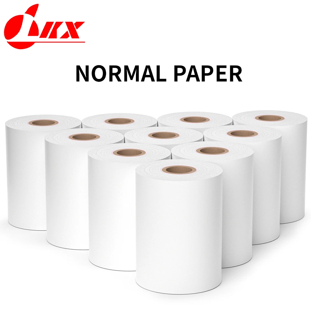 LKX 10Rolls 57x25mm Thermal Paper White Children Camera Instant Print Kids Camera Printing Paper Replacement Accessories Parts
LKX 10Rolls 57x25mm Thermal Paper White Children Camera Instant Print Kids Camera Printing Paper Replacement Accessories Parts