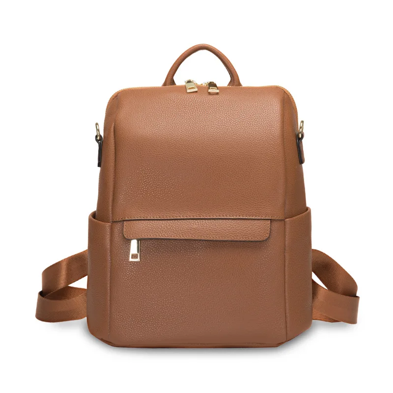 100% Genuine Leather Women Backpacks New Fashion Luxury Brand Female Real Natural Leather Ladies Girl Student Casual Backpack
100% Genuine Leather Women Backpacks New Fashion Luxury Brand Female Real Natural Leather Ladies Girl Student Casual Backpack