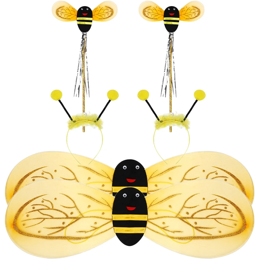 Bee Costume Cosplay Props Headband Wand Wings Performance Costume for Kids Costume Wings Headband Wand Performance Props
Bee Costume Cosplay Props Headband Wand Wings Performance Costume for Kids Costume Wings Headband Wand Performance Props