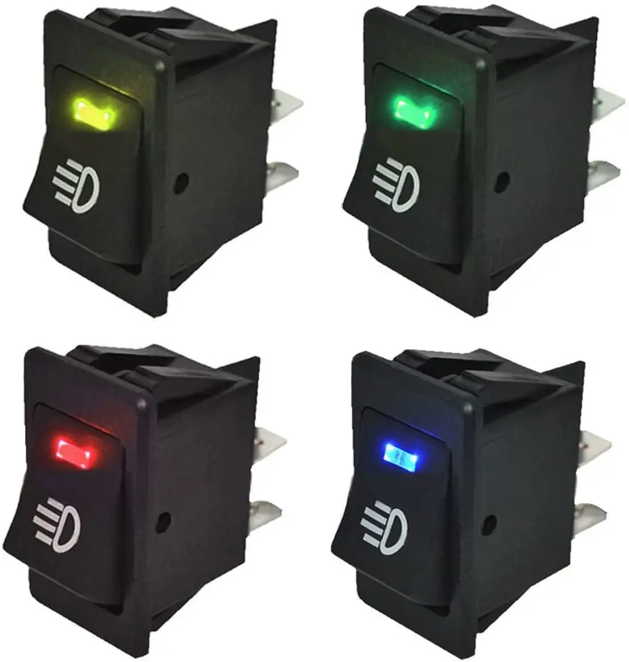 4pcs/set Universal Car Fog Light Rocker Switch Led Dashboard 4pin 12v 35a Switch Kit Acesssories
4pcs/set Universal Car Fog Light Rocker Switch Led Dashboard 4pin 12v 35a Switch Kit Acesssories