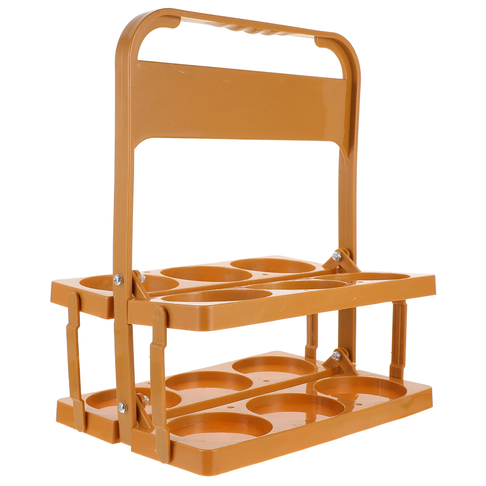 Portable Drink Carrier 6 Cup Foldable Plastic Cup Holder Reusable Beverage Deliverys Holder Beer Bottle Holder Handle
Portable Drink Carrier 6 Cup Foldable Plastic Cup Holder Reusable Beverage Deliverys Holder Beer Bottle Holder Handle
