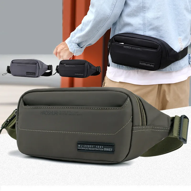 

New Men Waist Packs Waterproof Running Bag Outdoor Sports Belt Bag Riding Mobile Phone Fanny Pack Gym Belt Bags