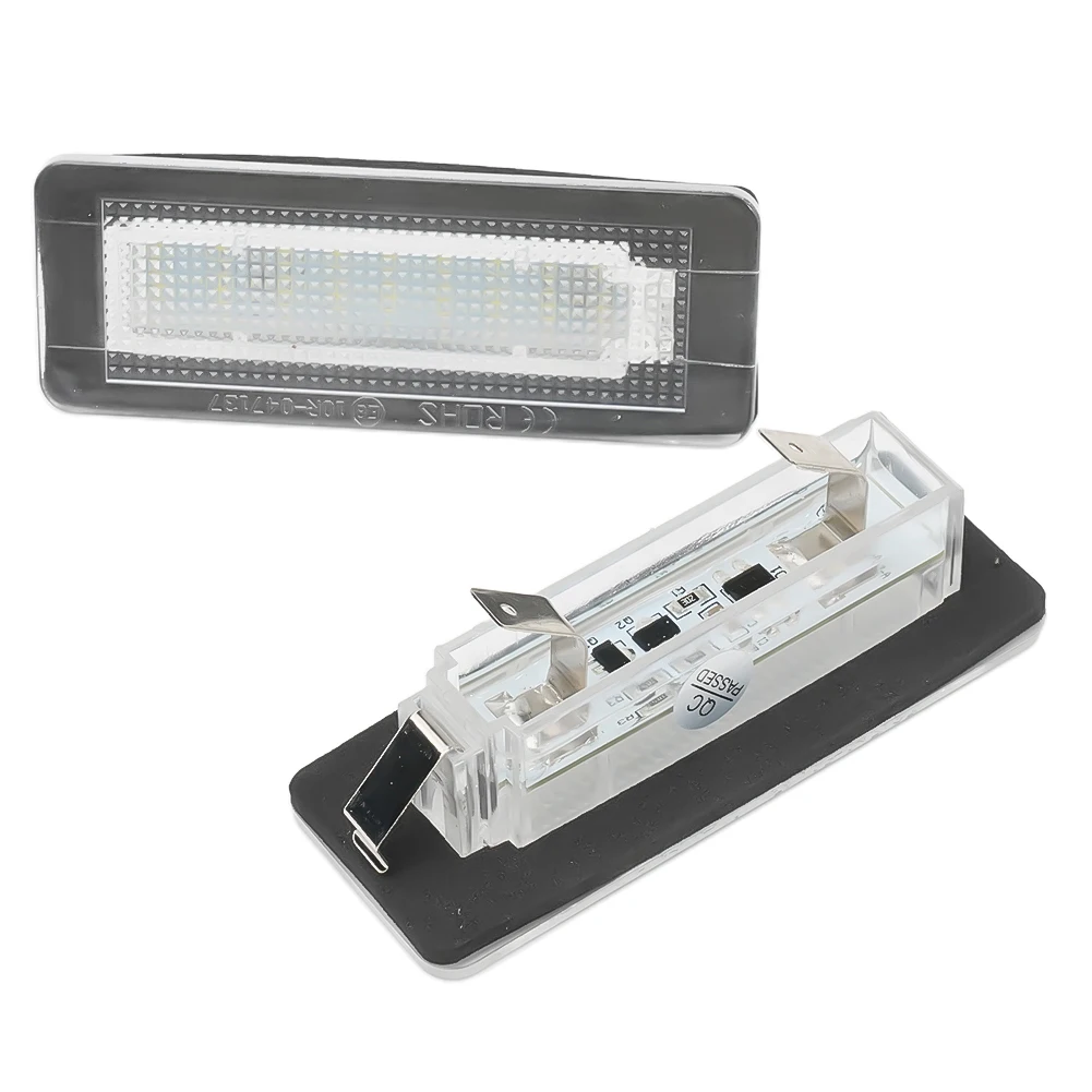 2PCS LED License Plate Lights White ABS Plastic For Smart Fortwo Coupe/Convertible 2007-2015 License Plate Light Assembly
2PCS LED License Plate Lights White ABS Plastic For Smart Fortwo Coupe/Convertible 2007-2015 License Plate Light Assembly